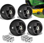 4X AM125172 Mower Deck Wheel Kit For John Deere 48" 54" 60" 72" Deck Lawn Mowers