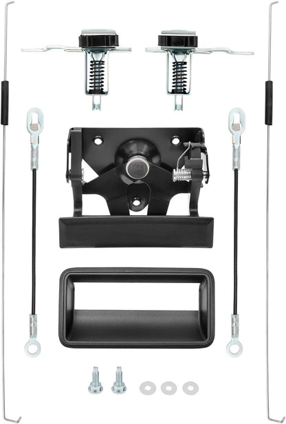 Tailgate Handle Latch Bezel Rebuild Kit For 1988-2002 Chevy C/K 1500 2500 3500