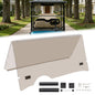 Solid Spare Tinted Foldable Windshield Golf Cart Impact Resistant For EZGO RXV 2008-up 2024