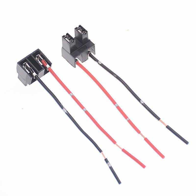 Wire Pigtail Female P A H7 Two Harness Head Light Low Beam Socket Plug for Lamp