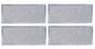 Solid Spare (4) Aluminum Range Hood Microwave Filters 5-7/8 x 13-3/8 x 3/32"