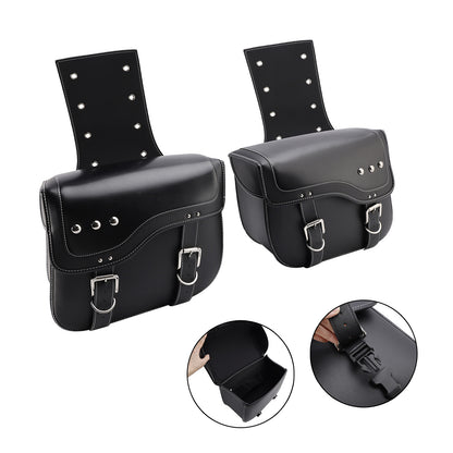 Tail Bag Side Saddlebag Tail Bag Luggage Pouch Storage Black 28L For Motorbike