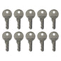 (10) Ignition Keys For Genie, Skyjack, Snorkel, JLG Hi Lifts -  104466