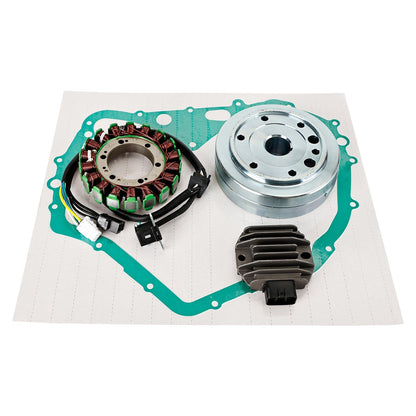 Flywheel Rotor Stator Regulator & Gasket For Suzuki Eiger 400 Manual 02-2007,