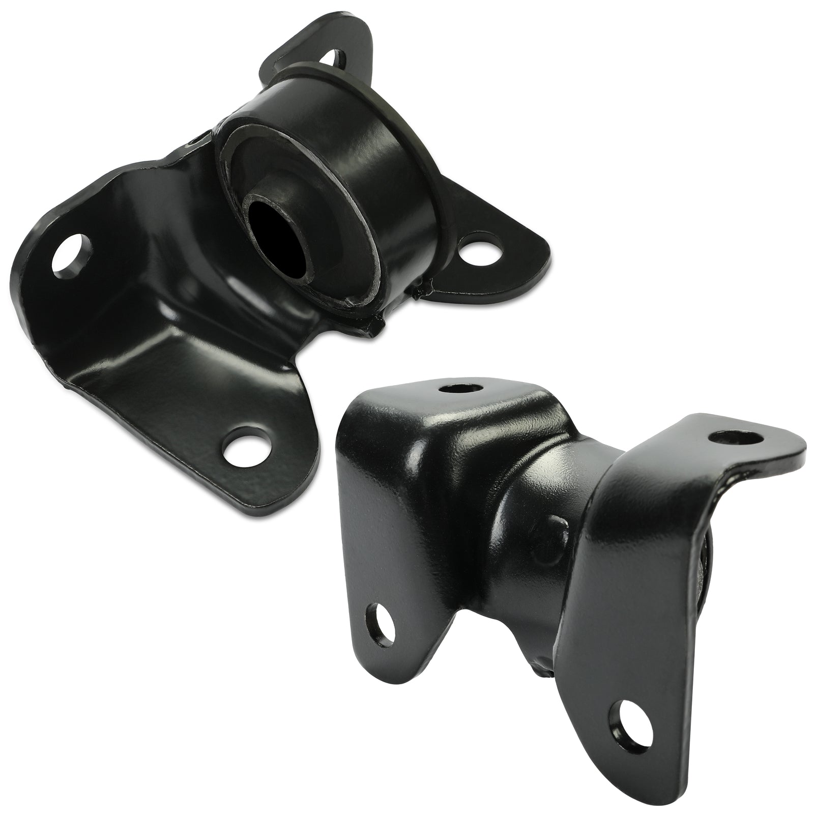 Solid Spare For 99-07 Chevy Silverado GMC Front Torsion Bar Crossmember Mount Steel 2PCS