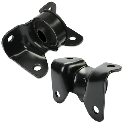 Solid Spare For 99-07 Chevy Silverado GMC Front Torsion Bar Crossmember Mount Steel 2PCS