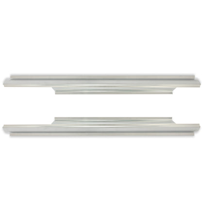 Solid Spare For 1994-2002 Dodge Slip-On Rocker Panel Set Regular Club Cab Ram Truck Pair
