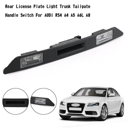 Rear License Plate Light Trunk Tailgate Handle Switch Fit For AUDI A3 A4 A6 Q7