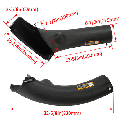 Solid Spare Lower Discharge Chute For John Deere 102 105 115 125 135 X110 X120 X125 #GY20423