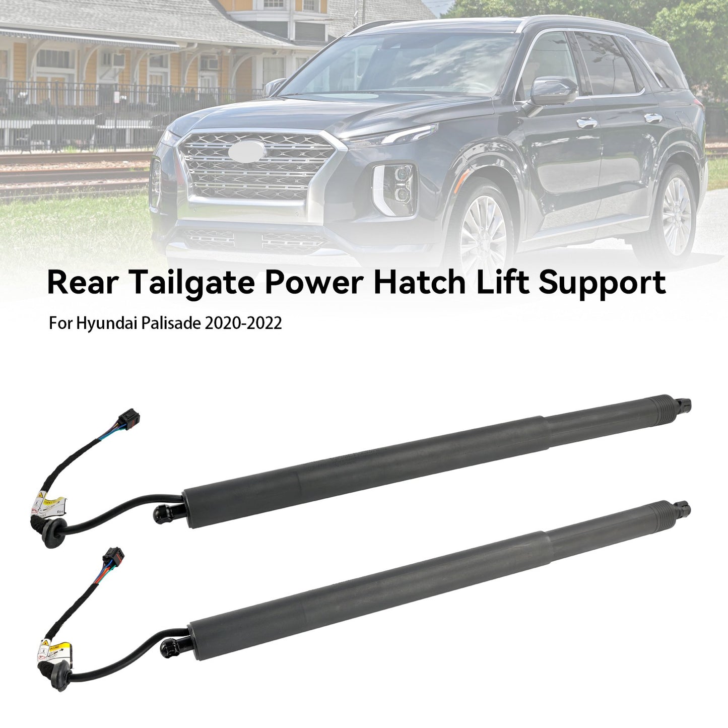 2PCS Power Liftgates Lift Support 81831-S8100 Fit Hyundai Palisade 2020-2022.