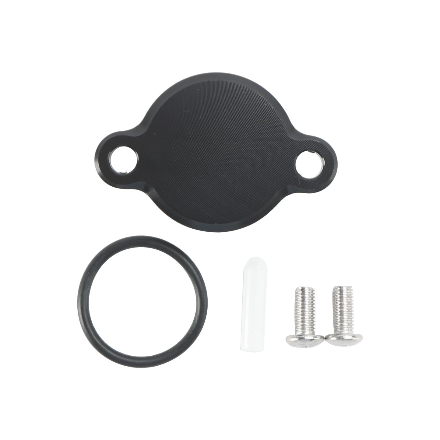 Oil Injection Pump Delete Block Off Plug For YAMAHA PW50 PW80 ALL Black
