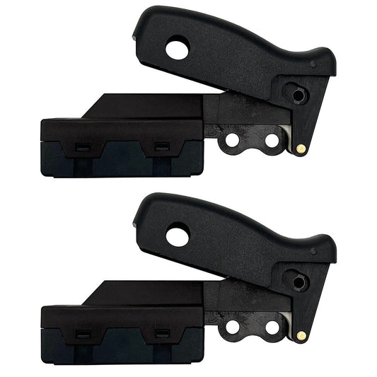 Solid Spare (2) Trigger Switch Eaton Style Overhang for Dewalt DW708 Crosscut Miter Saw