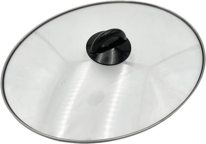 Solid Spare EFP Glass Lid for Rival Crock Pot 8 Quart SCV800 SCV803 Slow Cooker Oval Lid