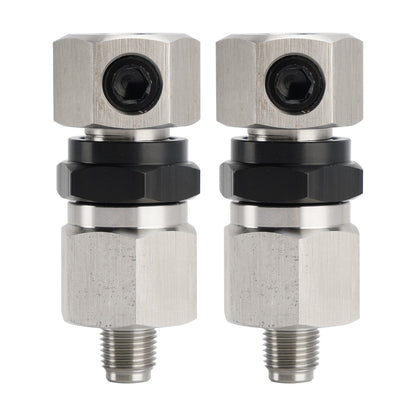 2x Oil Pressure Sensor Adapter For Honda Acura RSX 2002-2006 K Series K20 K24