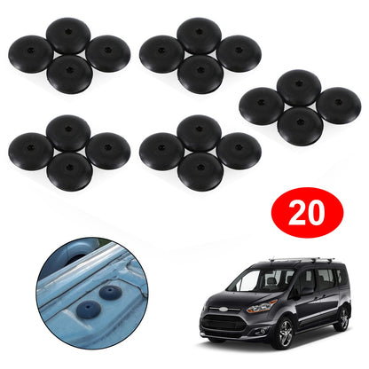 20PCS Roof Rack Hole Bolt Screw W/ Seal Gasket Fit Ford Transit Custom 2012-2021