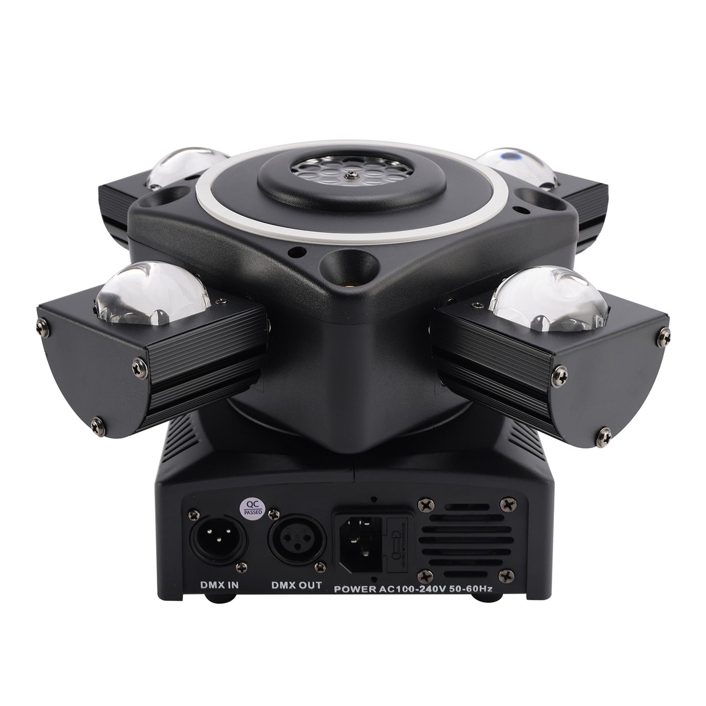 4 Arm Moving Head Light RGBW Beam Laser Disco Ball Light Stage Lighting DMX