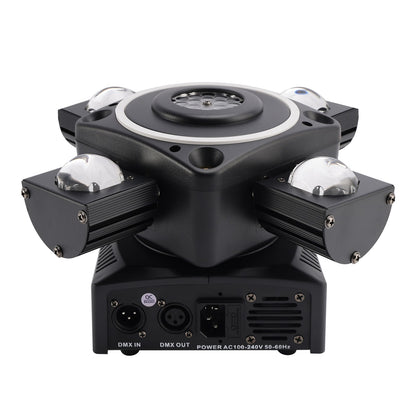 4 Arm Moving Head Light RGBW Beam Laser Disco Ball Light Stage Lighting DMX