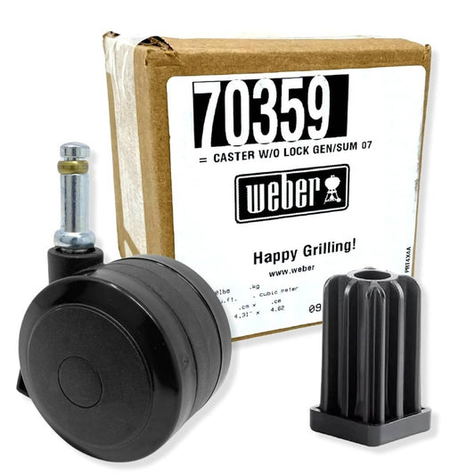 Solid Spare Weber 70359 Fixed Caster with Insert
