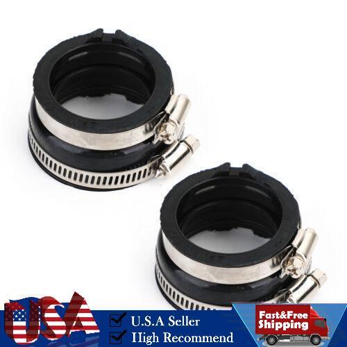 2x Intake Manifold Carburetor Boots Fit for Yamaha YFM 600 F FW Grizzly 98-01
