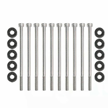 LS1 INTAKE MANIFOLD BOLTS STAINLESS STEEL KIT LSX LS2 LS3 LS6 CAMARO CORVETTE GM
