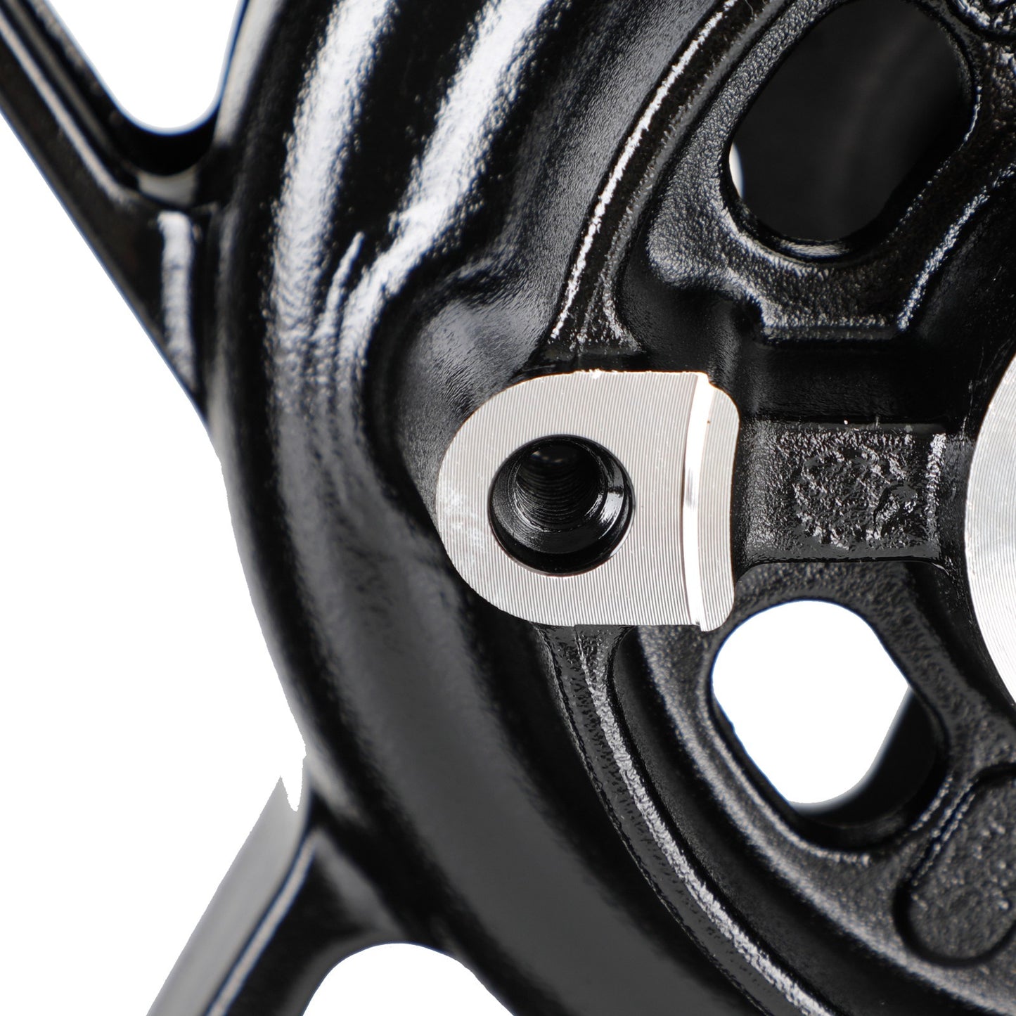 Black Rear Wheel Back Rim For Kawasaki Z400 EX400 Ninja 400 ABS 2018-2023