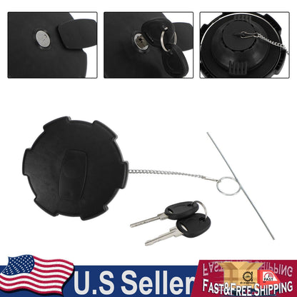 20392751 Locking Fuel Cap For Volvo Wheel Loader L60 L90 L110 L120 With Keys
