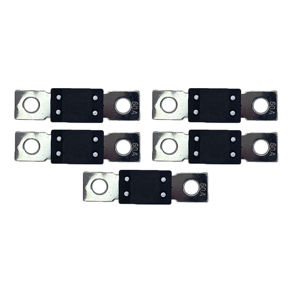 EZGO 60A MEGA FUSE 60 AMP 32V 602632 Powerwise Golf Cart Charger Fuse 5 Pack