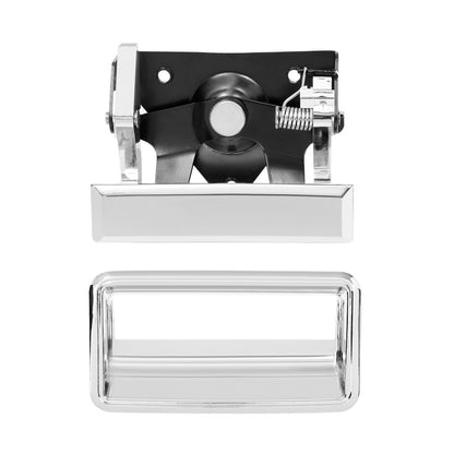 Chrome Tailgate Handle & Plastic Bezel Set for 1988-2000 GMC C/K 1500 2500 3500