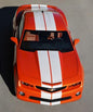 10" VINYL RALLY STRIPES RACING STRIPE KIT HOOD TRUNK ROOF For CHEVY CAMARO