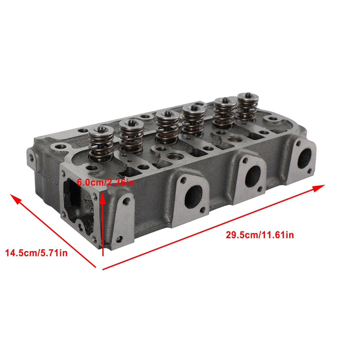 Complete Cylinder Head +Gasket For Kubota D1105 RTV1100 RTV1100CW9 RTV1140CPX