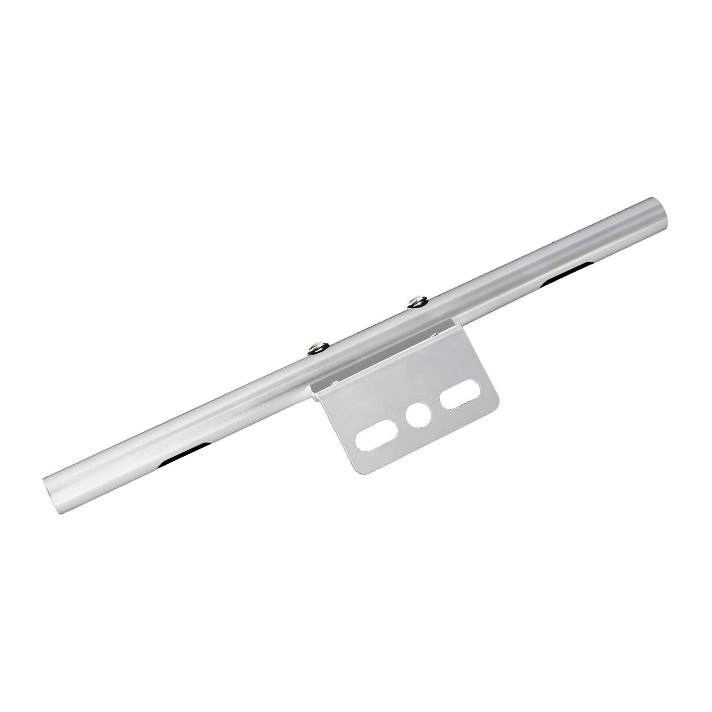 Universal Moto Front Turn Signal Spot Light Bar Mount Bracket Clamp Chrome