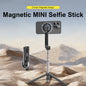 Magnetic Mobile Phone Mini Selfie Stick Remote Control Aluminum Alloy Tripod