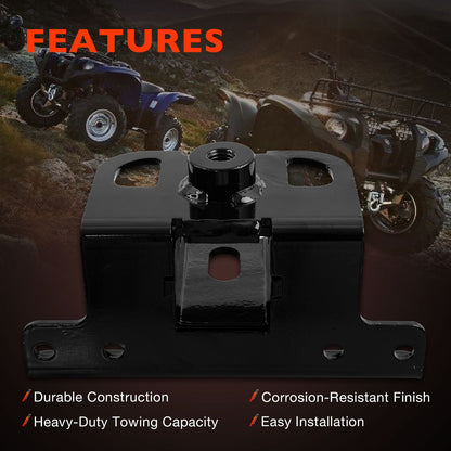 2" Rear ATV Receiver Hitch Adapter For 07-23 Yamaha Grizzly Kodiak 550 101280