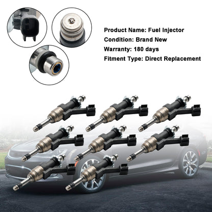 8PCS Fuel Injector 12668393 Fit Cadillac Escalade 2015-2018 Fits Camaro 16-18
