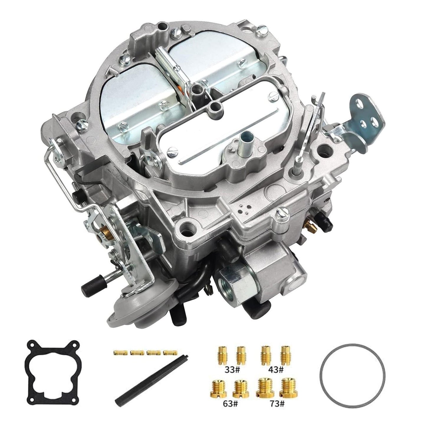 Quadrajet Carburetor Fit For Chevy 327 350 427 454 750 CFM 4 Barrel 4MV