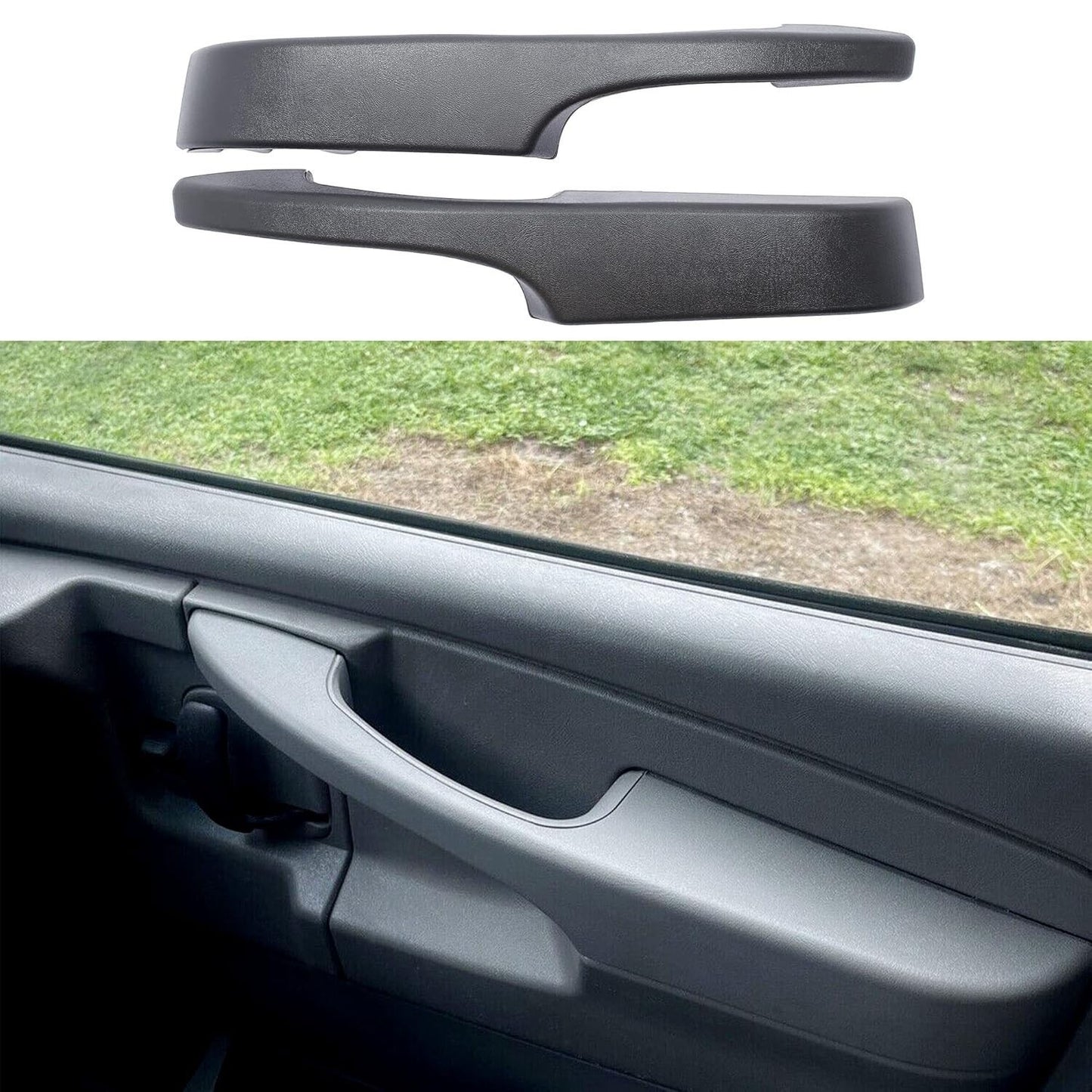 Interior Pull Door Handle Kit Fit 03-19 Chevy Express GMC Savana 1500 2500 3500
