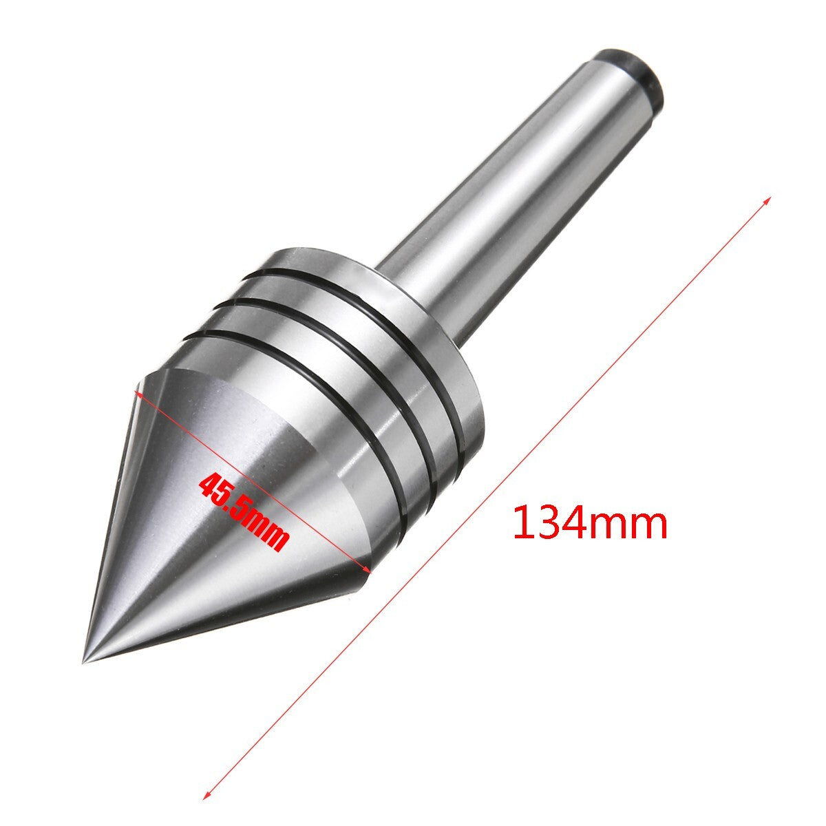 MT2 Live Center Morse Taper Triple Bearing Tailstock Center For CNC Lathe Tool