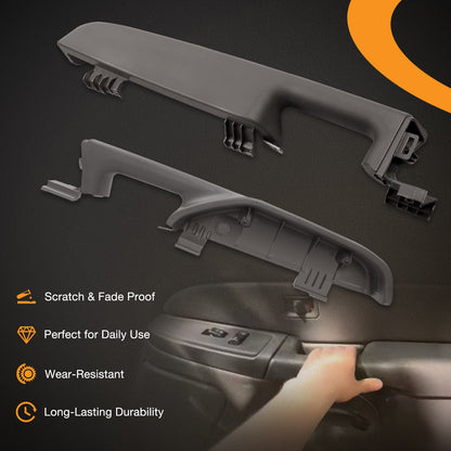 Door Armrest Handle Driver Passenger Kit For 1999-06 Chevy Suburban GMC Cadillac