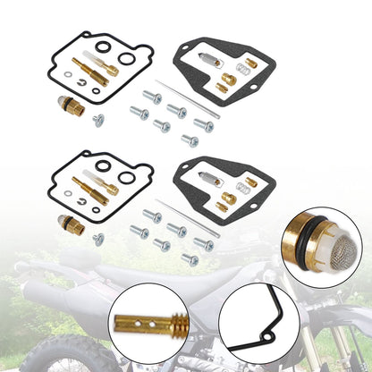 2X Carburetor Rebuild Repair Kit fit for Suzuki DR250 DR350