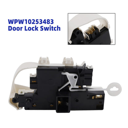 WPW10253483 Door Lock Switch Washer & Dryer Parts