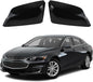 Driver & Passenger Side Mirror Cover Cap Glossy For Chevrolet Malibu 2016-2020