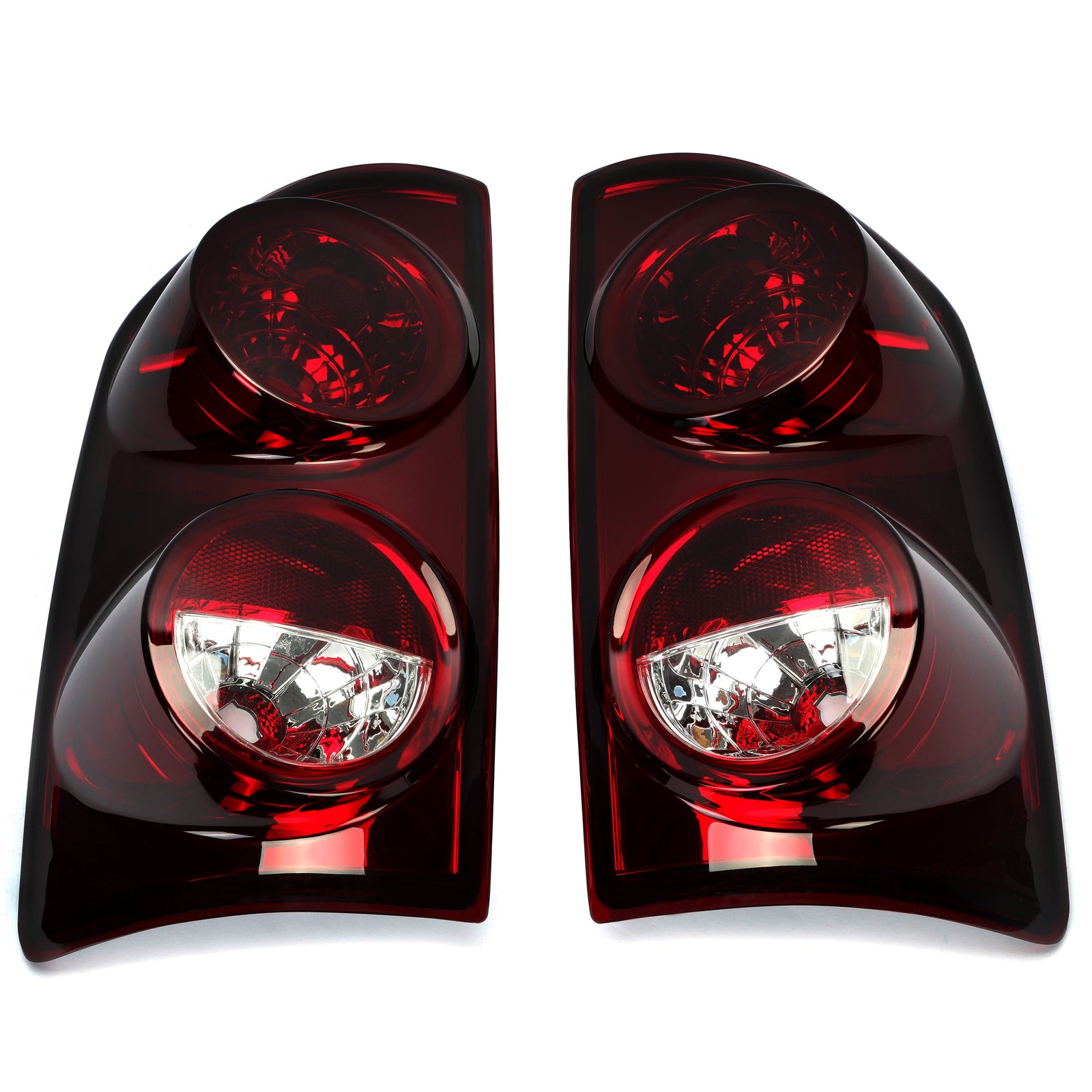 Solid Spare Pair Red Smoke Tail Lights Lamps For 2007-08 Dodge Ram 1500 07-09 Ram 2500 3500
