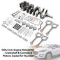 G4KJ 2.4L Engine Rebuild Kit: Crankshaft, Conrods, Pistons & Gasket for Hyundai.