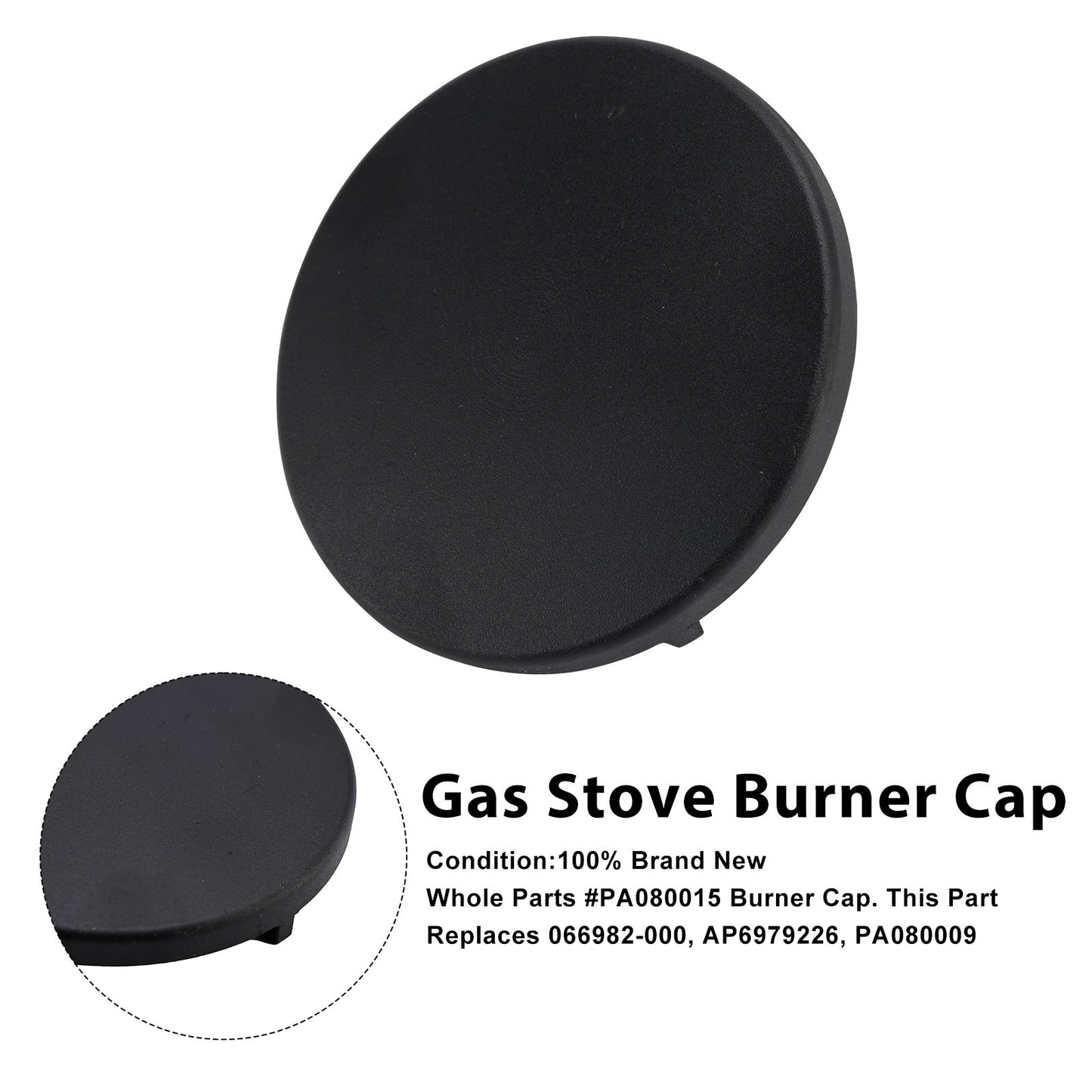 Burner Cap Part # PA080015