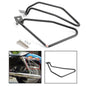 Black Saddlebag Support Bars Mount Brackets for Sportster 883 Iron XL883N