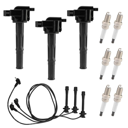 UF156 Ignition Coil & Spark Plugs w/ Wire for 95-04 Toyota Tacoma Tundra 4Runner