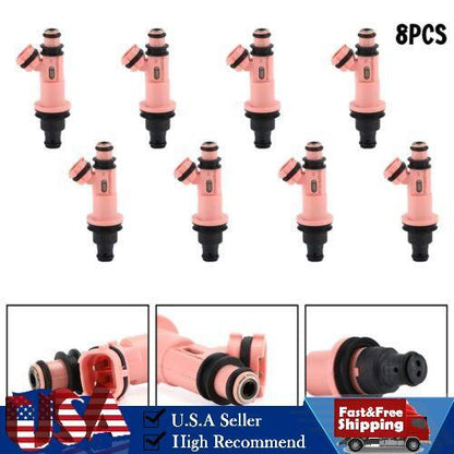 8pcs F#1l Injectors 23250-50030 Fit Lexus GS400 GS430 LS430 SC400 SC430 4.3L