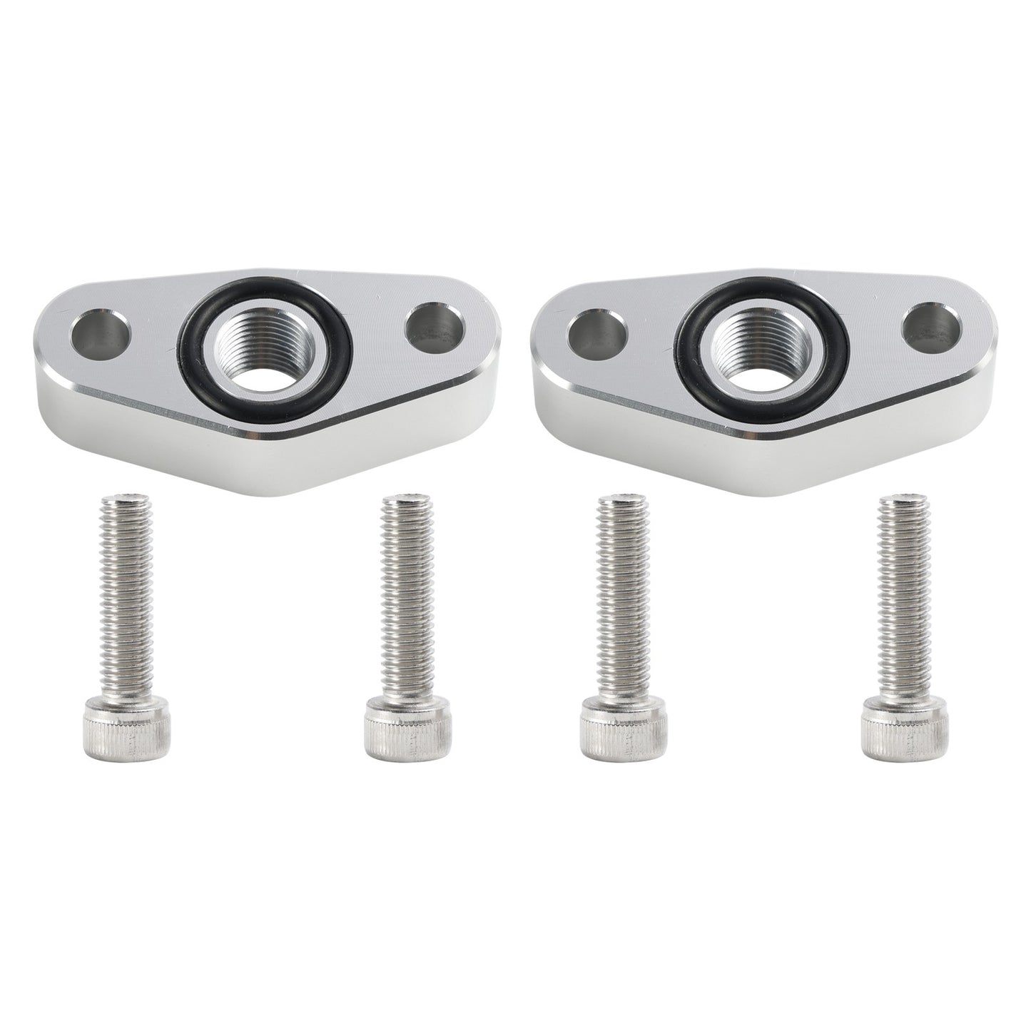 2 Pack Oil Pressure Sensor Adapter Plate M16 x 1.5 551623 For Chevy LS