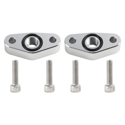 2 Pack Oil Pressure Sensor Adapter Plate M16 x 1.5 551623 For Chevy LS