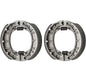 2PCS Front Rear Brake Shoes Pads For Honda S90 C70 CL70 CT90 ST90 Z50R CH125 US